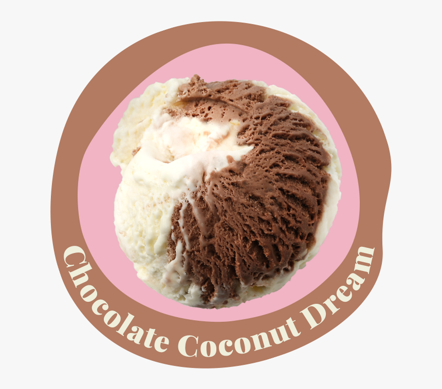Chocolate Coconut - Gelato, HD Png Download
