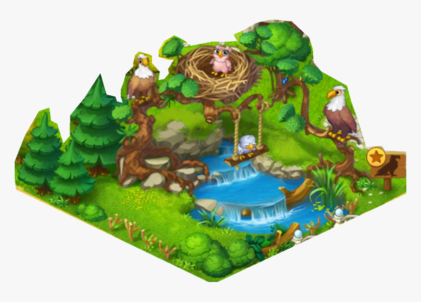 Zoo Clipart Zoo Enclosure - Bald Eagle Enclosure, HD Png Download