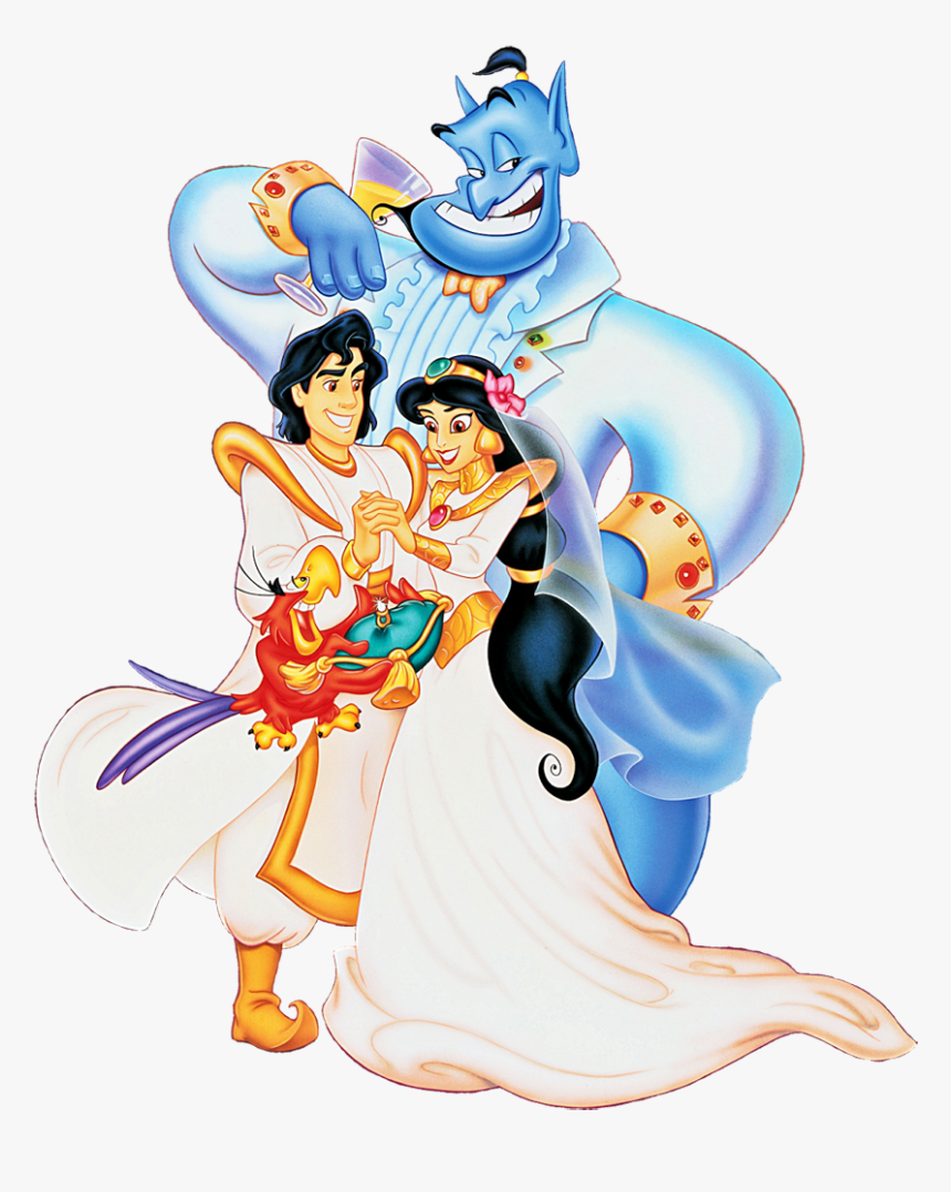 Disney Wedding Png - Jasmine And Aladdin, Transparent Png