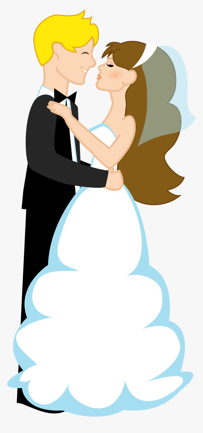 Clipart Digital Design - Celebracion De Matrimonio Dibujos, HD Png Download