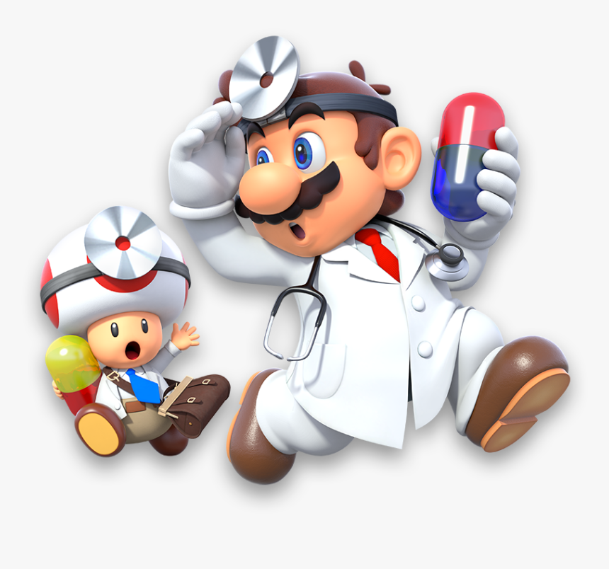 Dr Mario World Dr Toad, HD Png Download