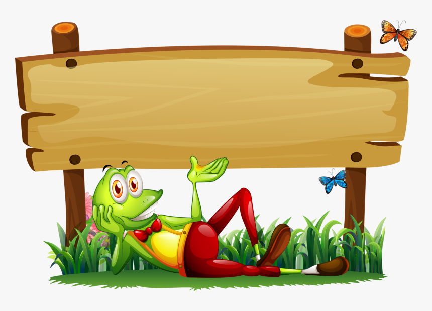 Zoo Clipart Fence - Sign Board Design Clipart, HD Png Download