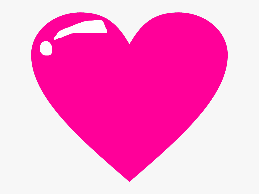 #heart#lovely #love #pink #hot #pink #hotpink #white - Transparent Heartbeat Gif Png, Png Download
