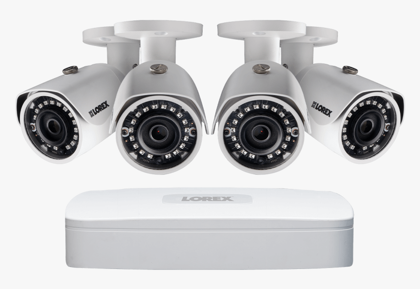 2k Ip Security Camera System With 4 Channel Nvr And - Lorex Memorial Day Sale Hdip88dw, HD Png Download