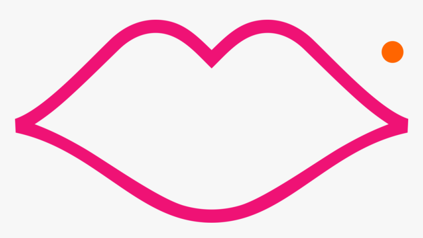 Only The Lips - Heart, HD Png Download