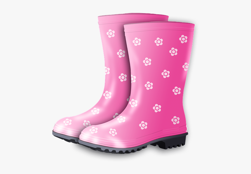 Rubber Boots, Rain, Autumn, Boots, Pink, Shoes, Winter - Happy Valentines Day Dog, HD Png Download