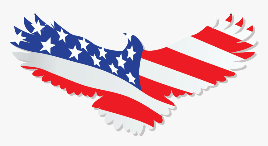Download Usa Eagle Png - Silhouette Of American Eagle, Transparent Png
