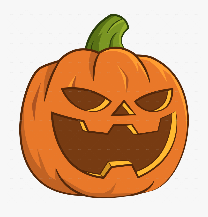 Transparent Black And White Jackolantern Clipart - Pumpkins For Halloween, HD Png Download