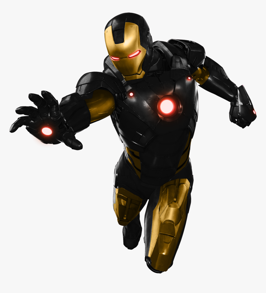 Iron Man Now Armor By 666darks-d5ohgh0 - Black Iron Man Marvel, HD Png Download