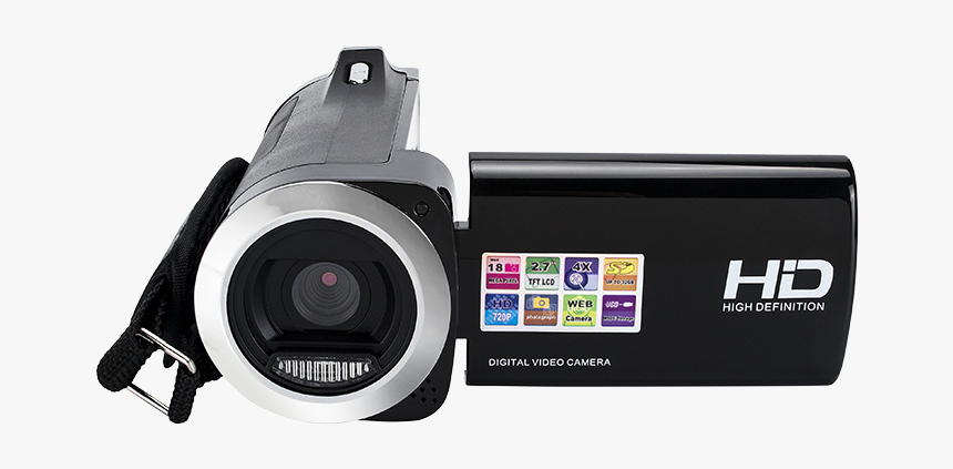 Professional Hd 1080p 18mp Multi-function Hd Slim Digital - Video Camera, HD Png Download