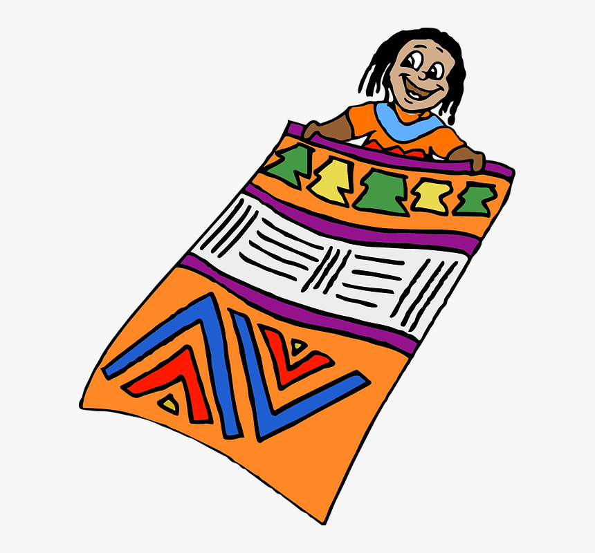 African, Woman, Weaving, Blanket, Traditional, Africa, HD Png Download