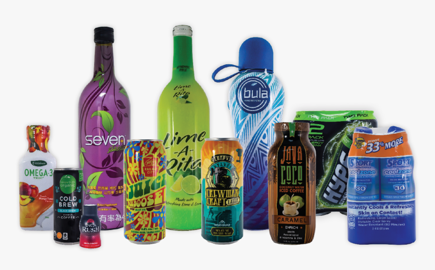 Shrink Sleeve Mockups - Examples Of Products That Have A Plastic Wrapped Shrink, HD Png Download