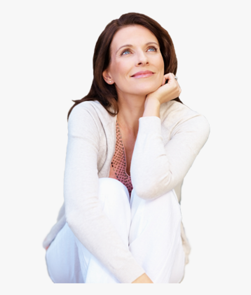 Thinking Woman Png Free Download - Women Png Free Downloads, Transparent Png