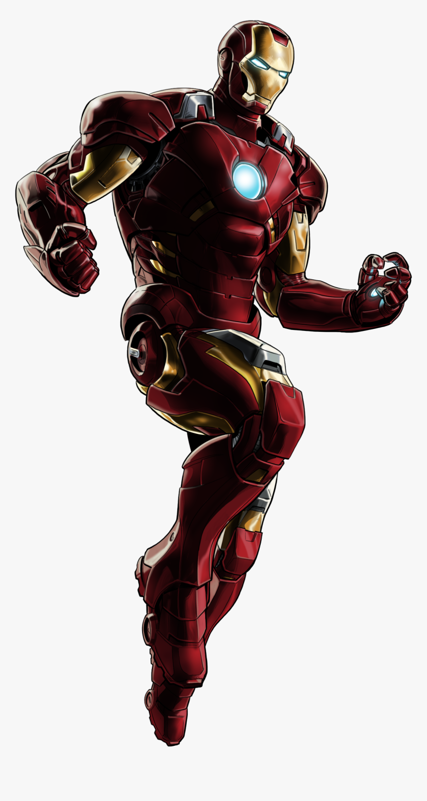Iron Man Comic Png - Marvel Alliance Iron Man, Transparent Png