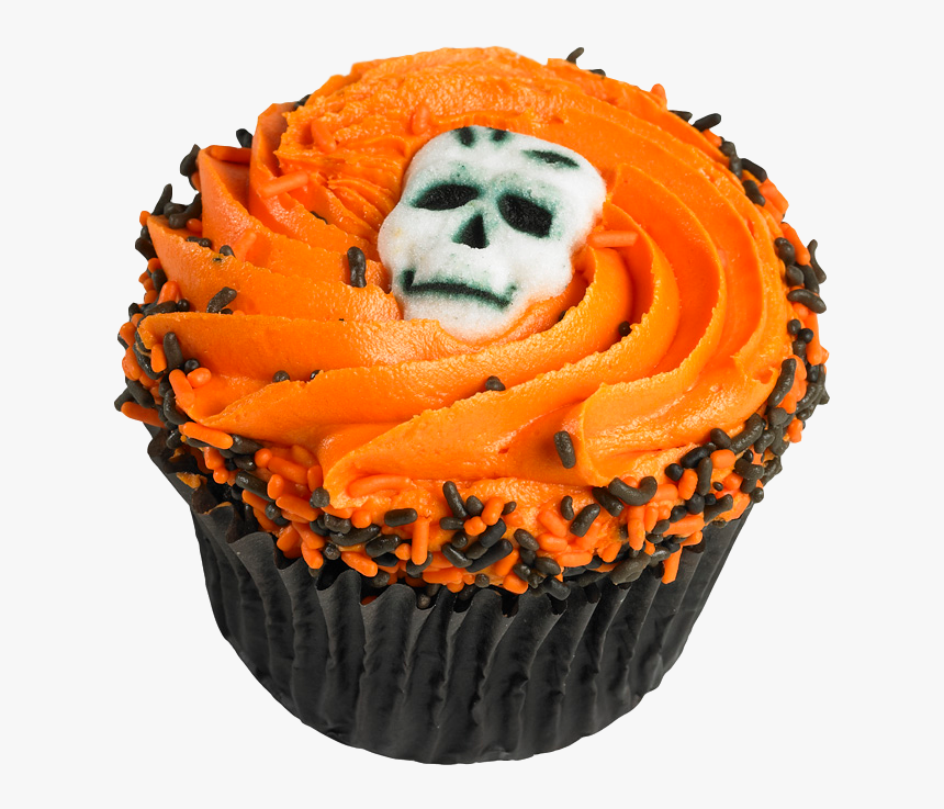 Transparent Cupcake Png Images - Halloween Cupcake Png, Png Download
