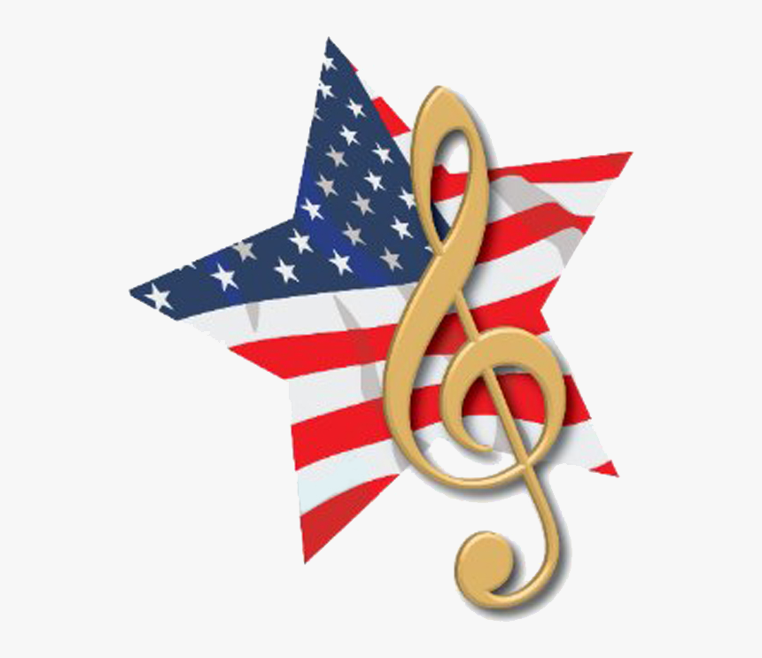 Patriotic Music Clipart - Patriotic Music, HD Png Download