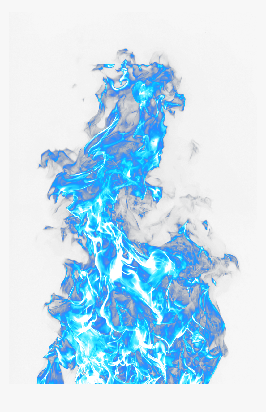 Beautiful Light Blue Flame Png File Hd Clipart - Blue Flames Transparent Background, Png Download