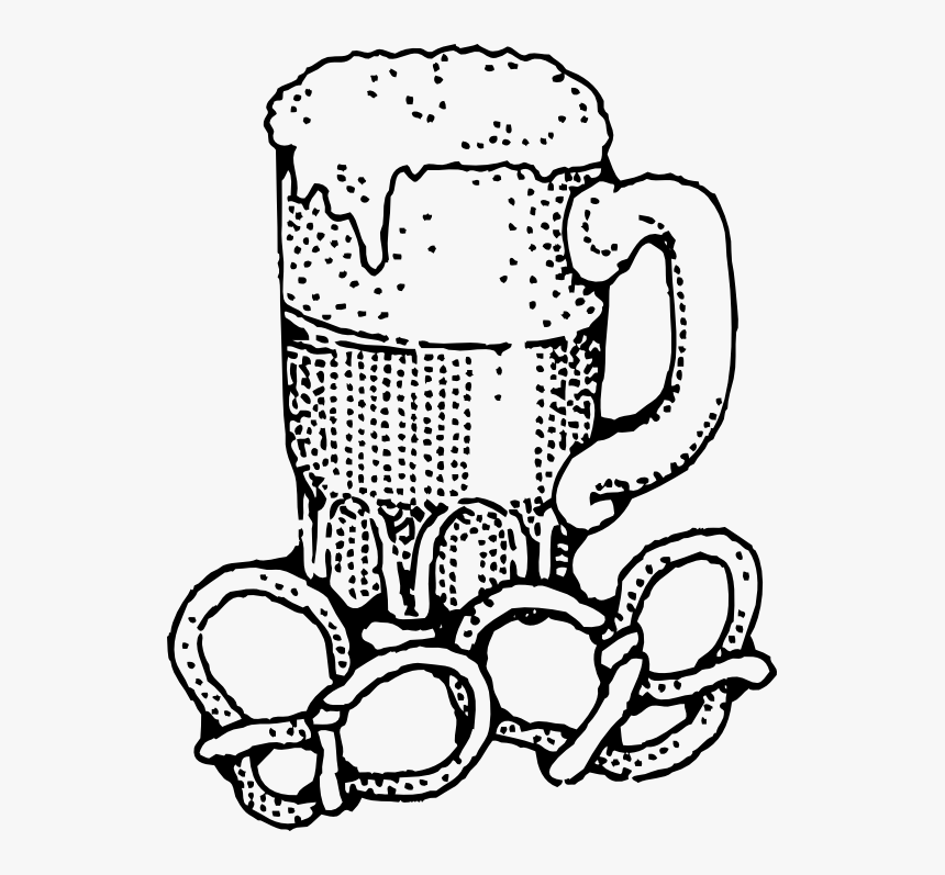 Beer Sports Clip Art Black And White, HD Png Download