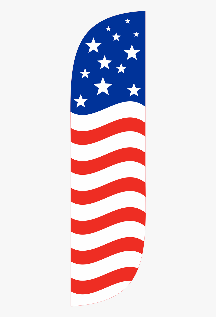 5ft American Flag Old Glory 1 Feather Flag Red White - Koinobori, HD Png Download