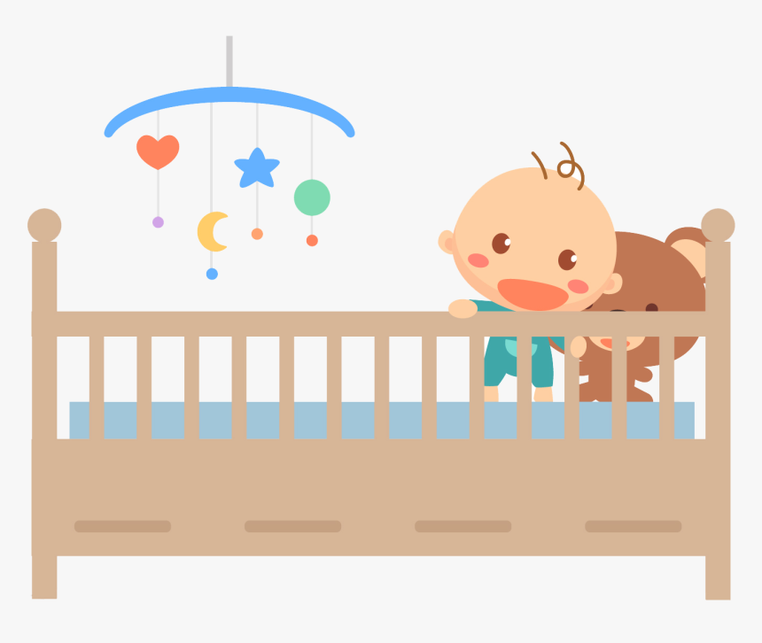 Transparent Cartoon Bed Png - Imagenes De Cuna Animadas, Png Download
