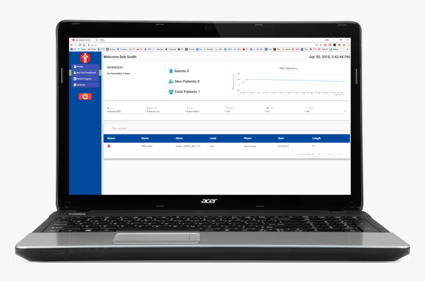 Laptop Blank Screen Png, Transparent Png