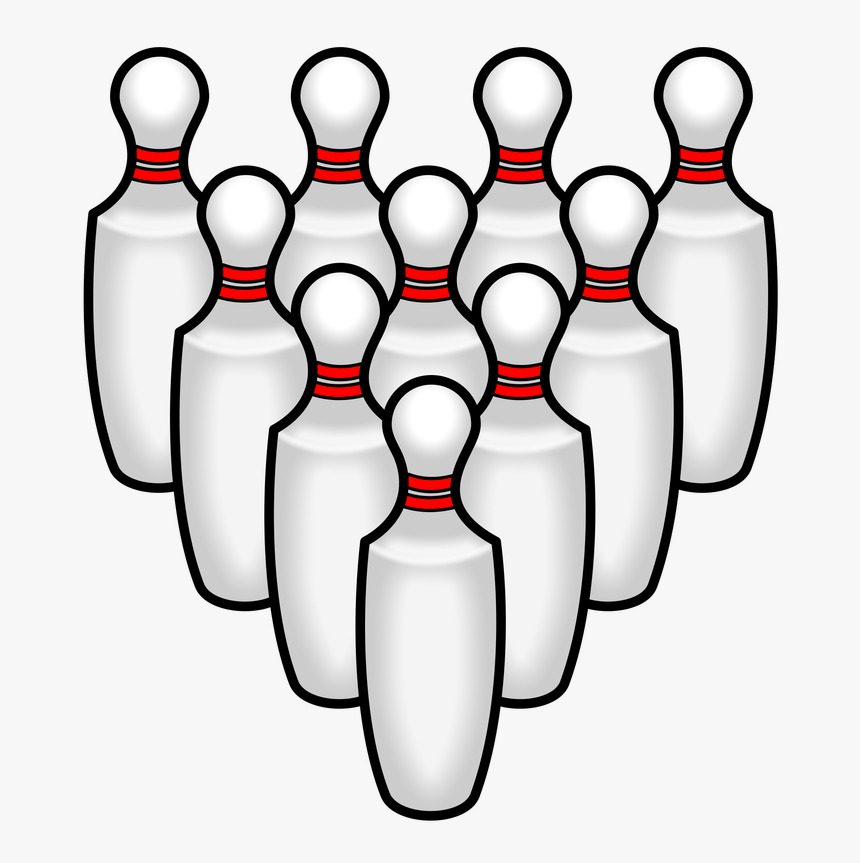 Transparent Bowling Clipart Png - Bowling Pin, Png Download