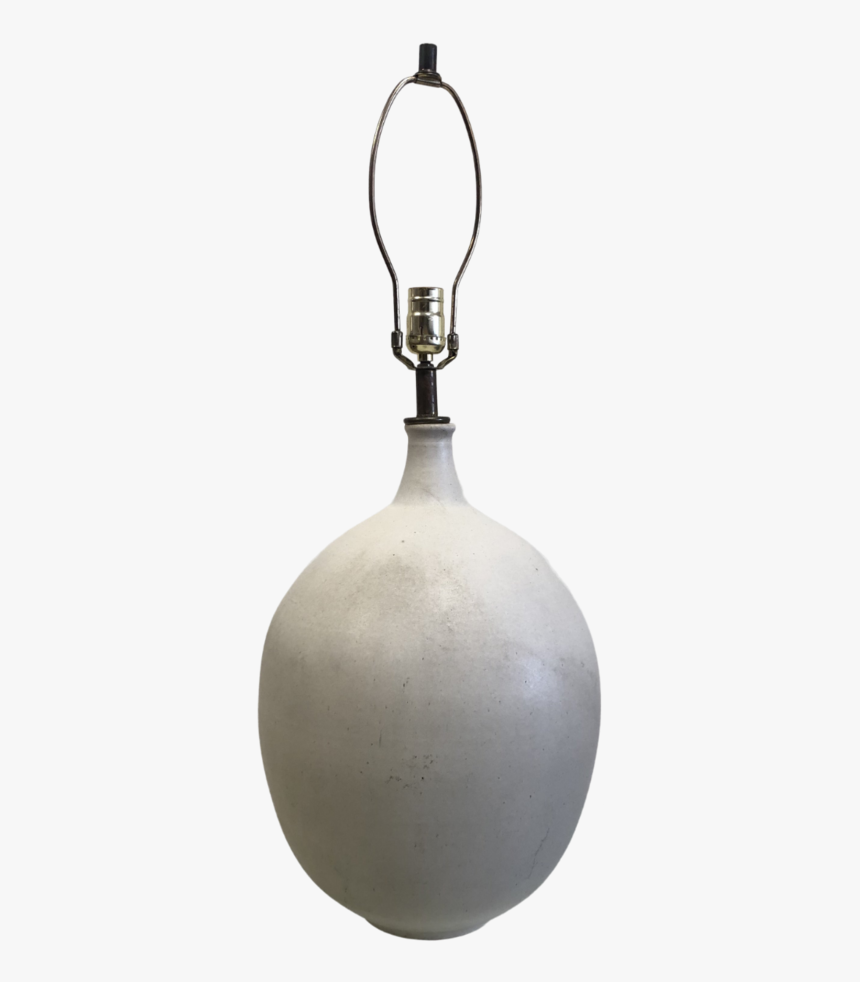 M#century Terra Cotta Ostrich Egg Table Lamp Artist - Locket, HD Png Download