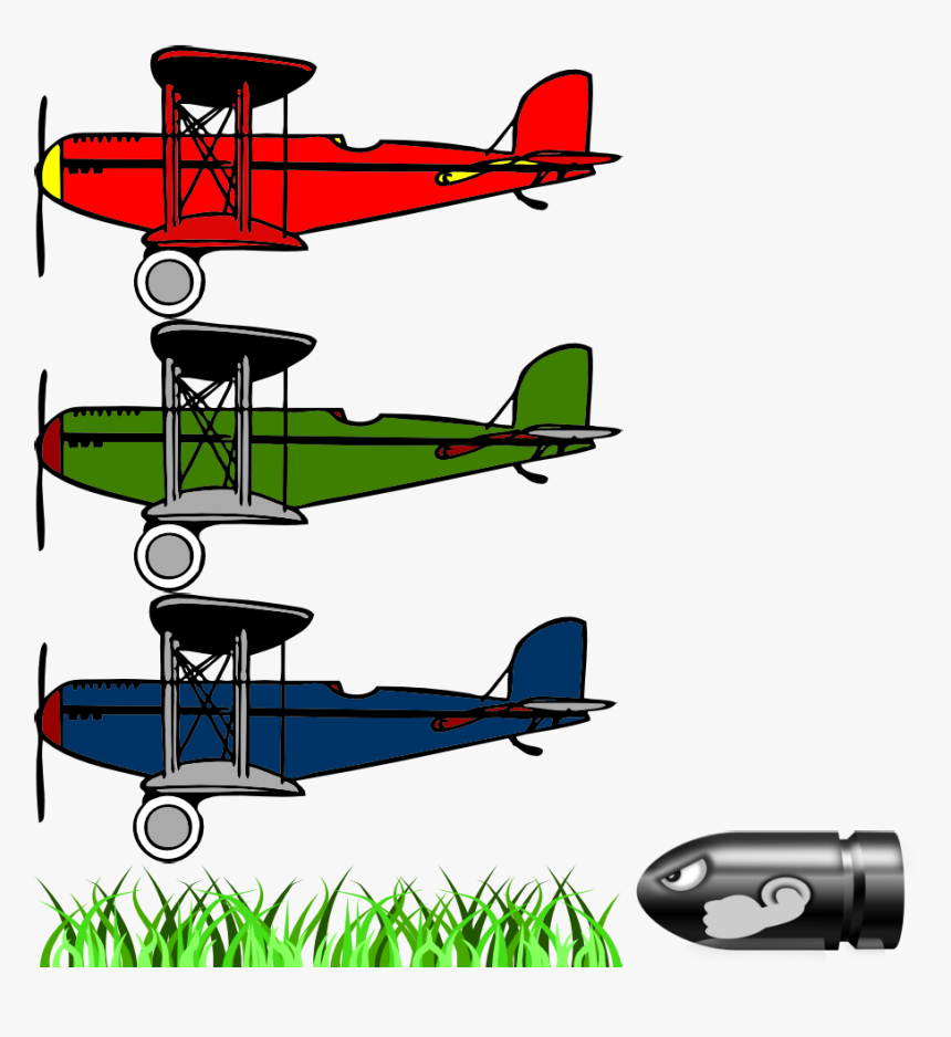 Planes - Old Plane Clip Art, HD Png Download