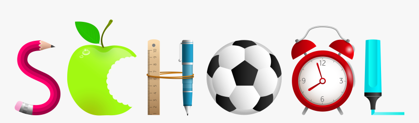 School Clip Art - Clipart Transparent School Clipart, HD Png Download