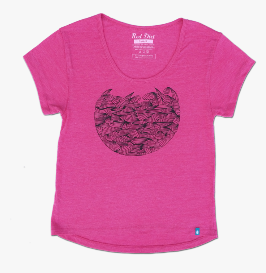 Womens Glass Is Half Full - T-shirt, HD Png Download