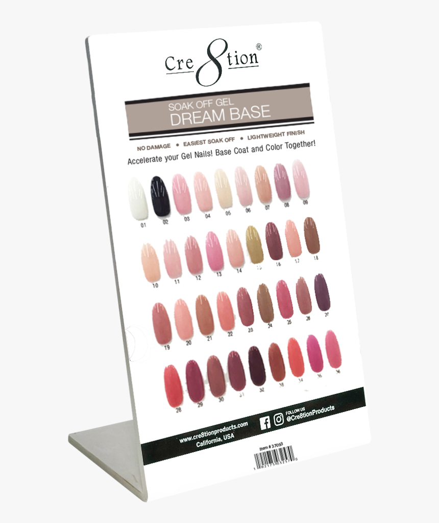Dream Base Gel Display Product Size - Poster, HD Png Download