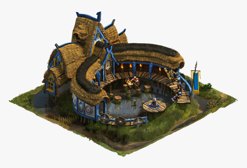 Elven Barracks, HD Png Download