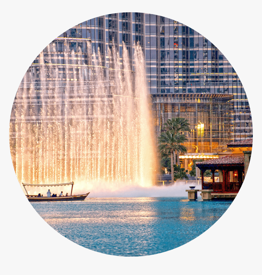 Mask Group 17 - The Dubai Fountain, HD Png Download