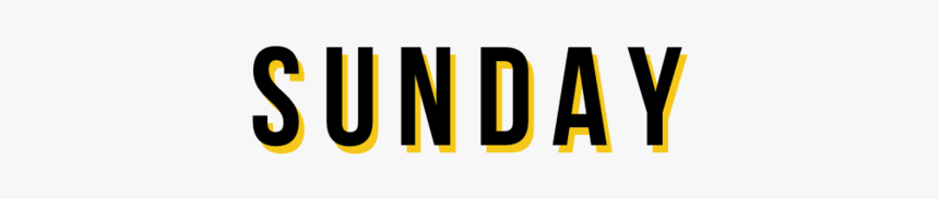 Sunday - Graphics, HD Png Download