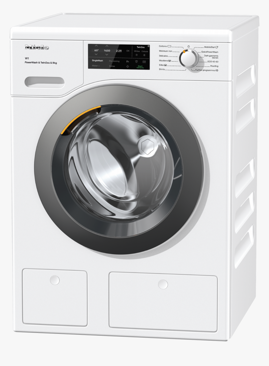 Miele Wci 860 Wcs Pwash & Tdos & W1 Front-loading 9kg - Miele Washing Machine, HD Png Download