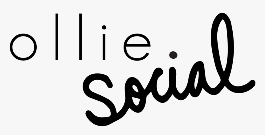 Ollie Social Logo - Calligraphy, HD Png Download