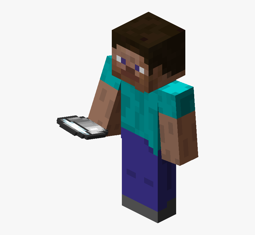 Drinking Steve - Steve Minecraft, HD Png Download