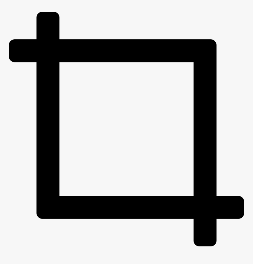 Crop Tool - Crop Icon, HD Png Download