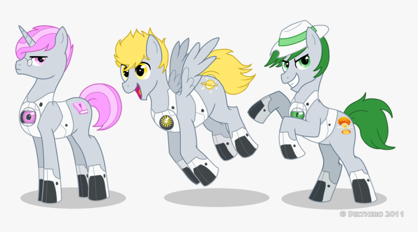 Delthero 2011 Portal 2 Pony Mammal Cartoon Vertebrate - Portal 2 Mlp, HD Png Download