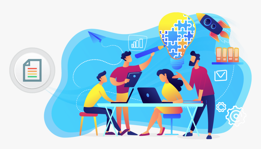 How To Gain Employee Engagement - Team Collaboration Landing Page, HD Png Download
