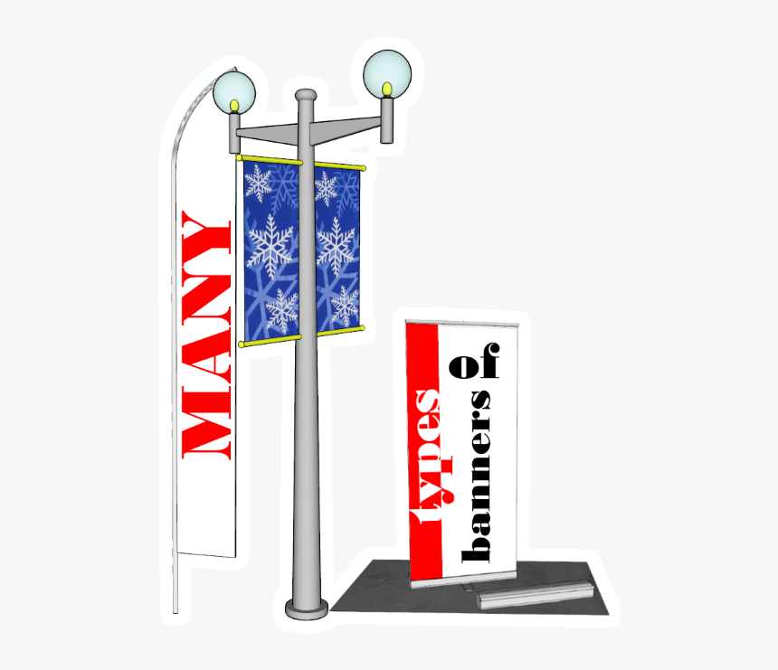 Types Of Banners - Graphic Design, HD Png Download