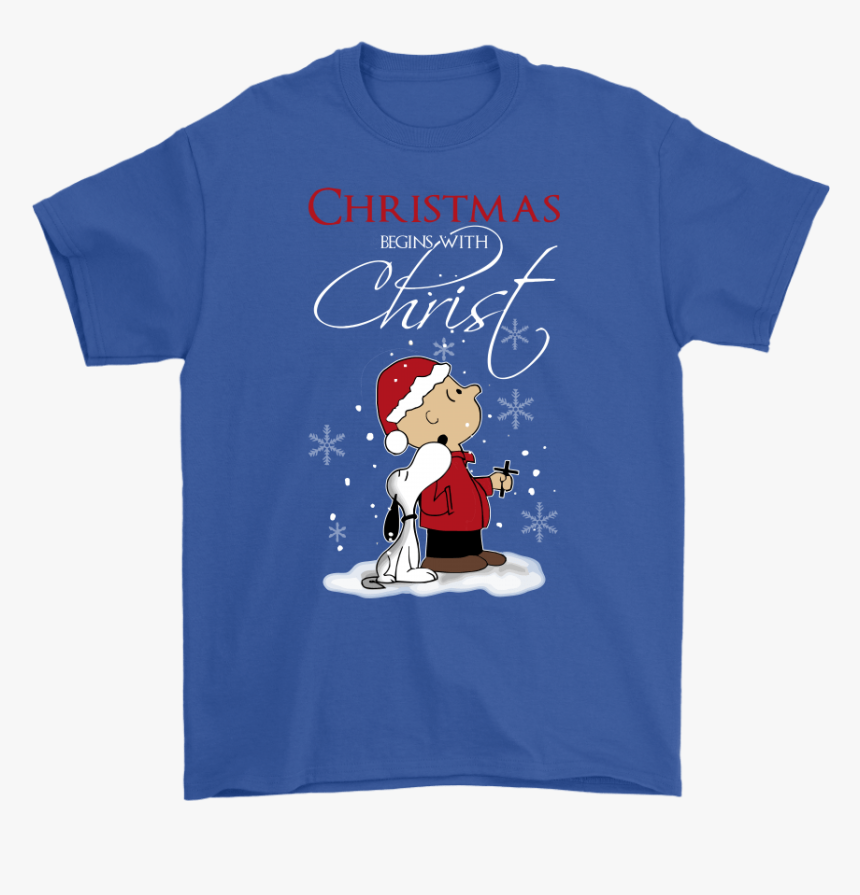 Christmas Begins With Christ Charlie Brown Snoopy Shirts - Harry Potter Eevee, HD Png Download