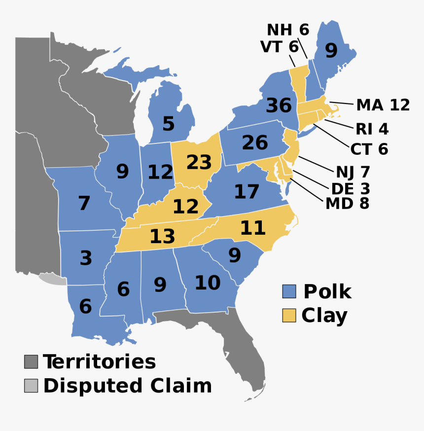 1860 Presidential Election, HD Png Download