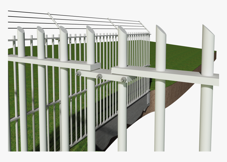 Immagine Railing - Picket Fence, HD Png Download