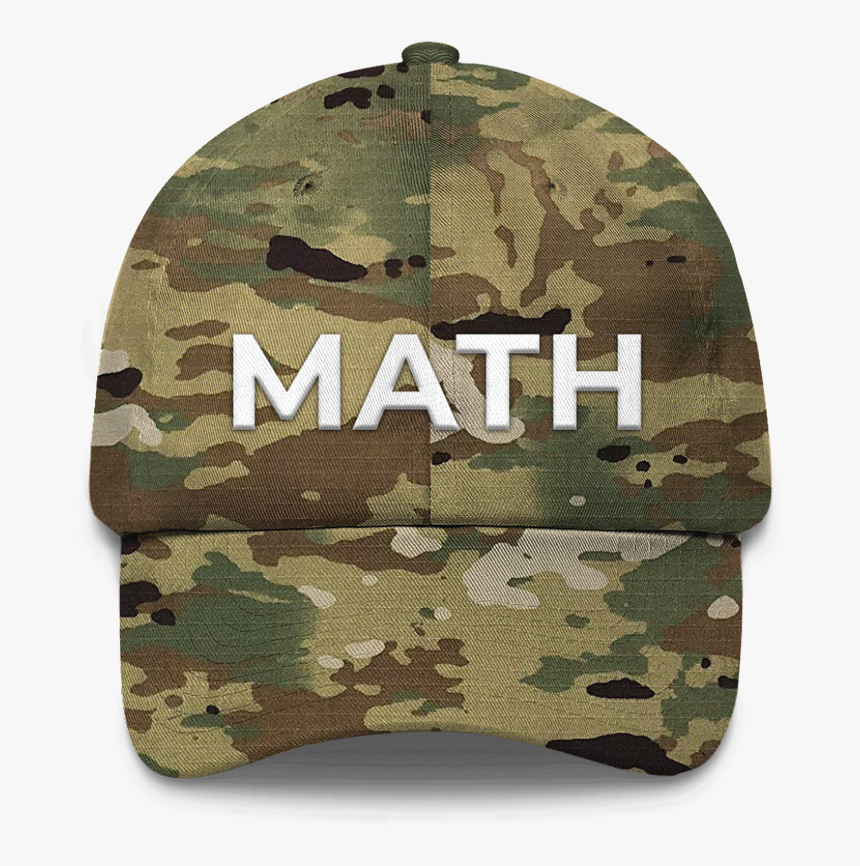 Camo Math Hat, HD Png Download