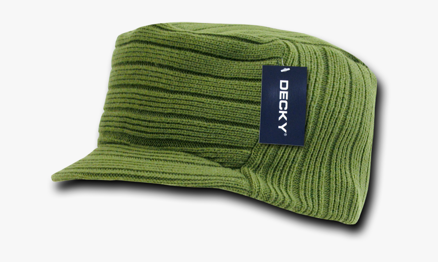 Gi Cadet Army Military Flat Top Jeep Beanies Beany - Flat Visor Beanie Hat, HD Png Download