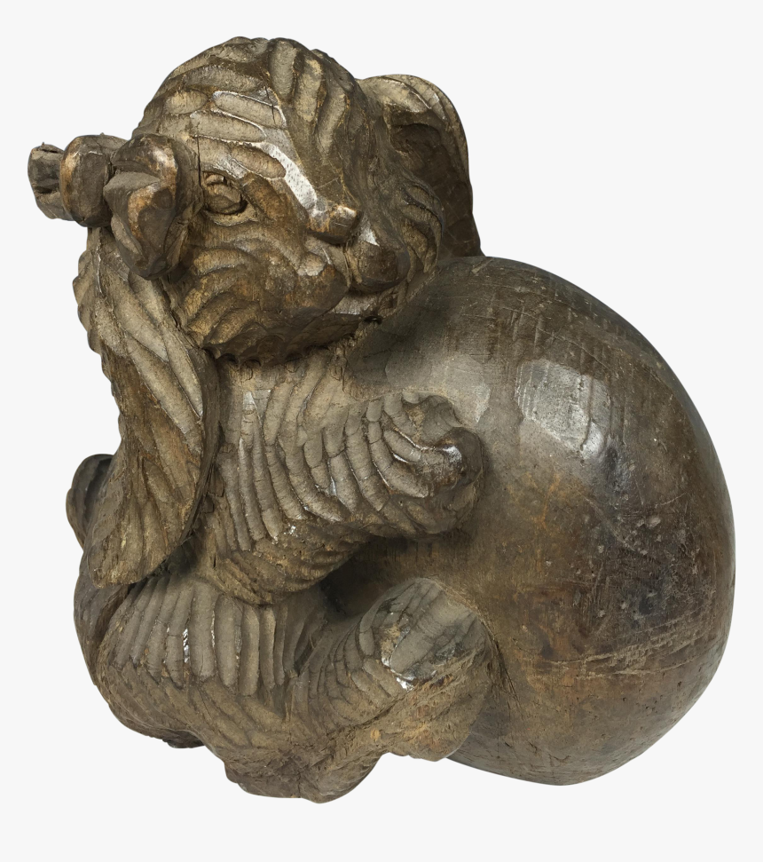 Vintage Carved Wood Paper Mache Rabbit Mold - Carving, HD Png Download