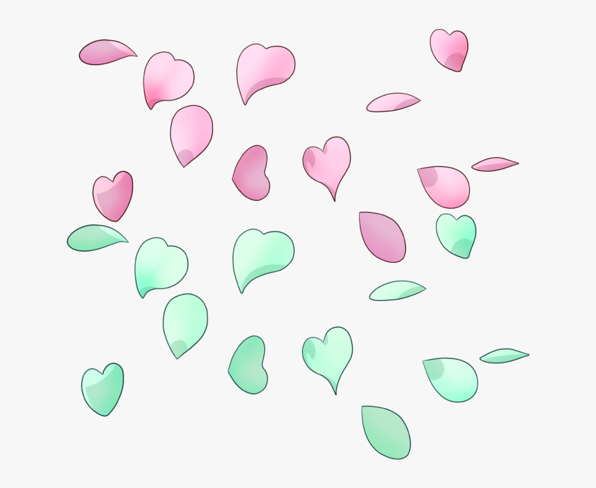 Floating Hearts Pastelsfreetoedit - Heart, HD Png Download