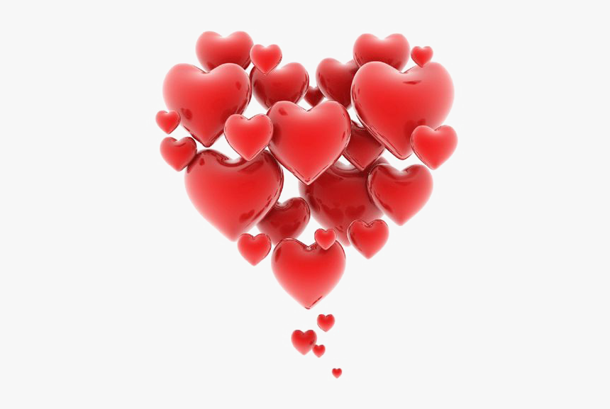 Heart Love Romance Clip Art Floating Love Hearts Hd Png Download Transparent Png Image Pngitem