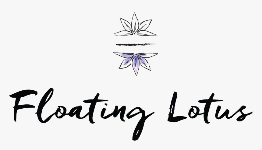 Floating Lotus , Png Download - Calligraphy, Transparent Png